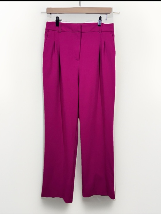 Christian Lacroix Pants - Christian Lacroix Pants Women’s Sz 6  Trouser Wide Leg High-Rise fuchsia pink